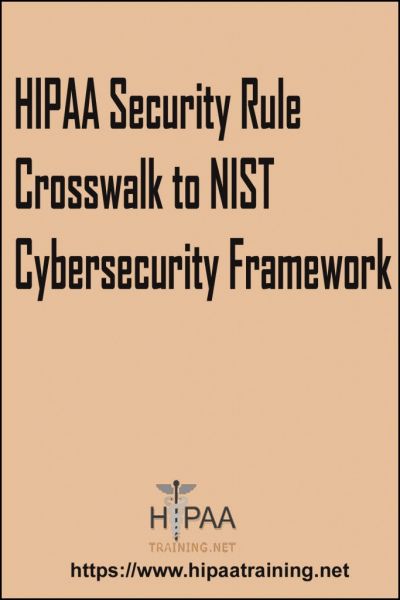 HIPAA Security Rule